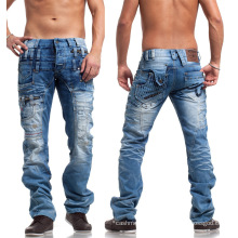 Jeans en denim extensible à la mode pour hommes 2016